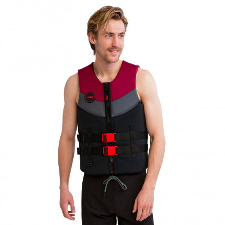 Жилет неопреновый JOBE  Vest Men Burgundy Red S25