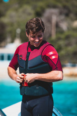 Жилет неопреновый JOBE  Vest Men Burgundy Red S25
