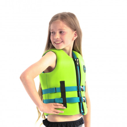 Детский неопреновый жилет Jobe Neoprene Life Vest Kids Lime Green