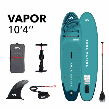 SUP доска с веслом AQUA MARINA Vapor 10&#039;4&quot; S24