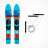 Детские водные лыжи Mesle Wake Star Blue 118 cm