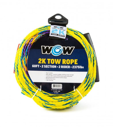 Буксировочный фал WOW 2-Rider Tow Rope S23