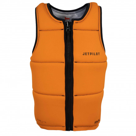 Спасательный жилет неопрен мужской Jetpilot Rival Reversible FE Neo Black/Orange 