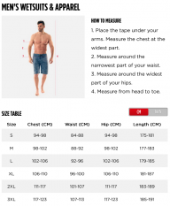 Мужской гидрокостюм Jobe Perth 3/2mm Wetsuit Men Graphite Gray