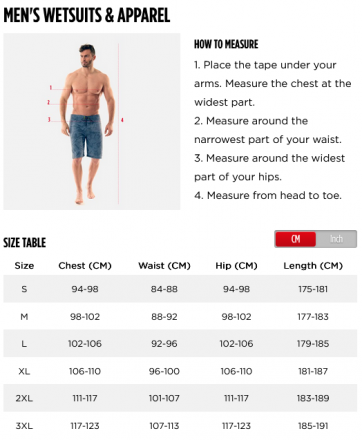 Мужской гидрокостюм Jobe Perth 3/2mm Wetsuit Men Graphite Gray