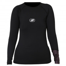 Женская гидромайка длинный рукав Jetpilot Zahra L/S Ladies Rashie black S24