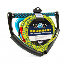 Фал с рукояткой для вейкборда Wow 5 Section Wakeboard Rope