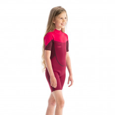 Гидрокостюм детский Jobe Boston 2mm Shorty Wetsuit Kids Hot Pink